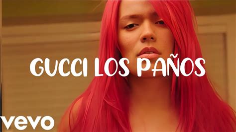 gucci los panos karol g letra|gucci los panos letra.